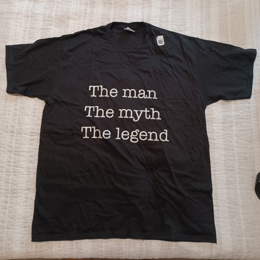 NWT THE MAN THE MYTH THE LEGEND. Christmas. Fathers day. Birthday.